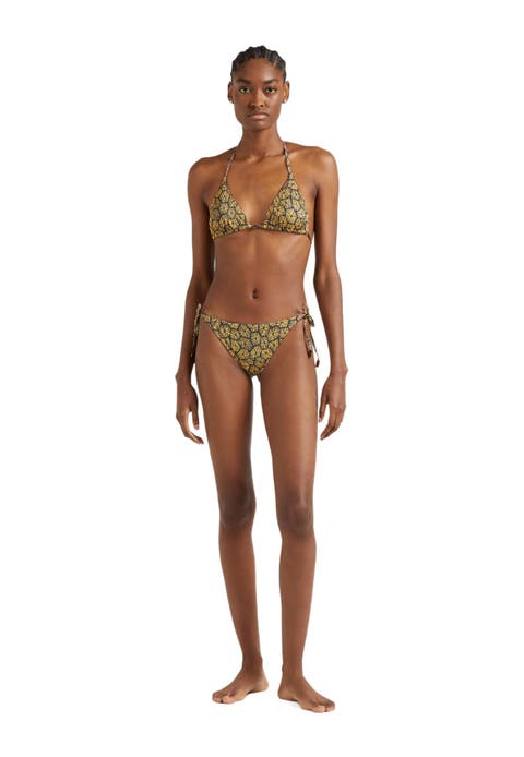 Women's Carapaces Jersey Triangle Bikini Top