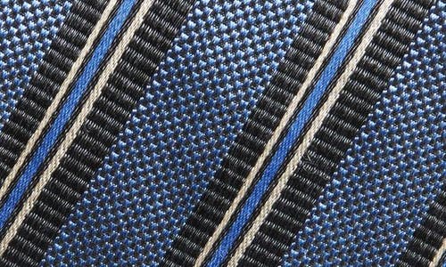 Nordstrom Stripe Silk Tie In Blue