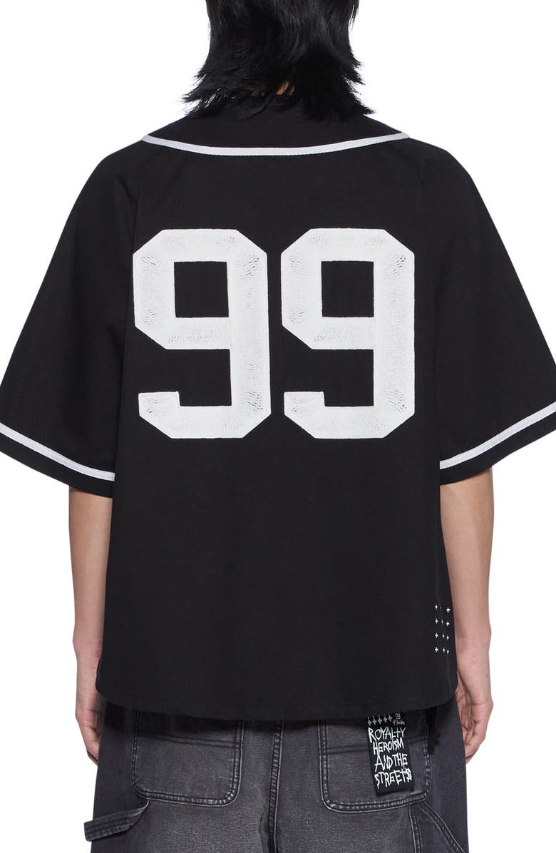 Ksubi Outfield Graphic Jersey, Alternate, color, Black