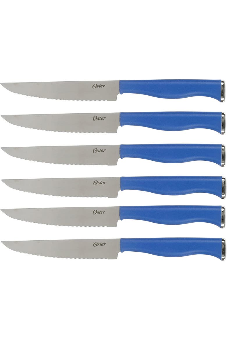 Langmore 15 Piece Stainless Steel Blade Cutlery Set, Alternate, color, Blue