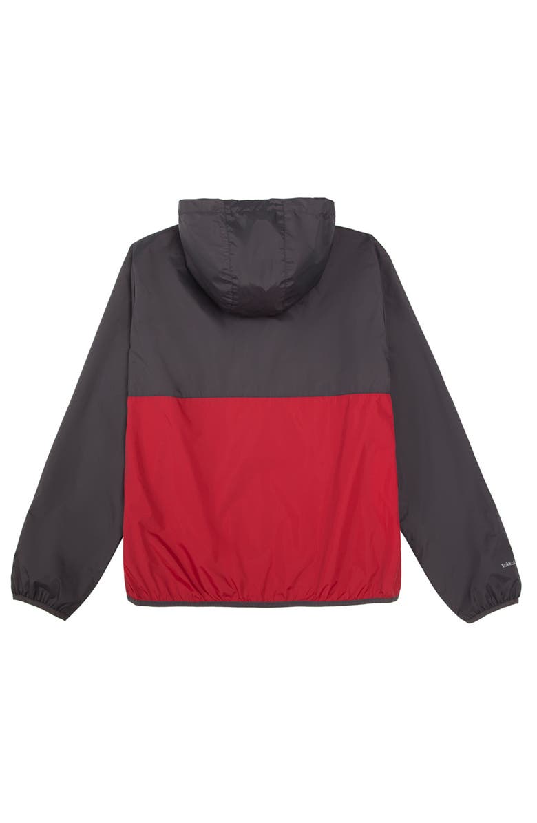 Rokka&Rolla Packable Mesh lined Windbreaker, Alternate, color, Gray Red