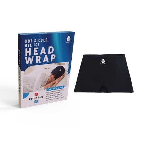 Reusable Hot and Cold Gel Ice Head Wrap