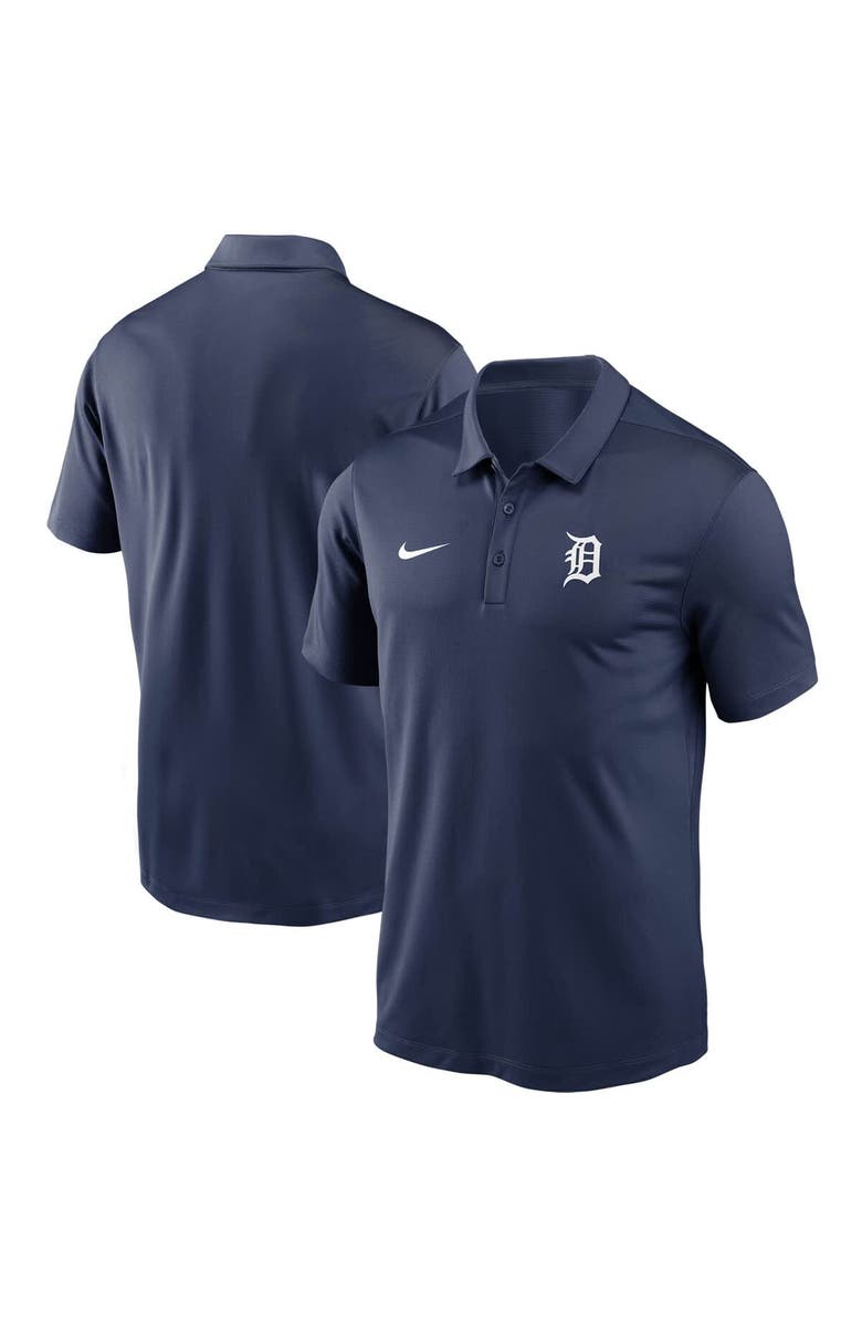 Nike Men's Nike Navy Detroit Tigers Team Logo Franchise Performance Polo, Main, color, Navy