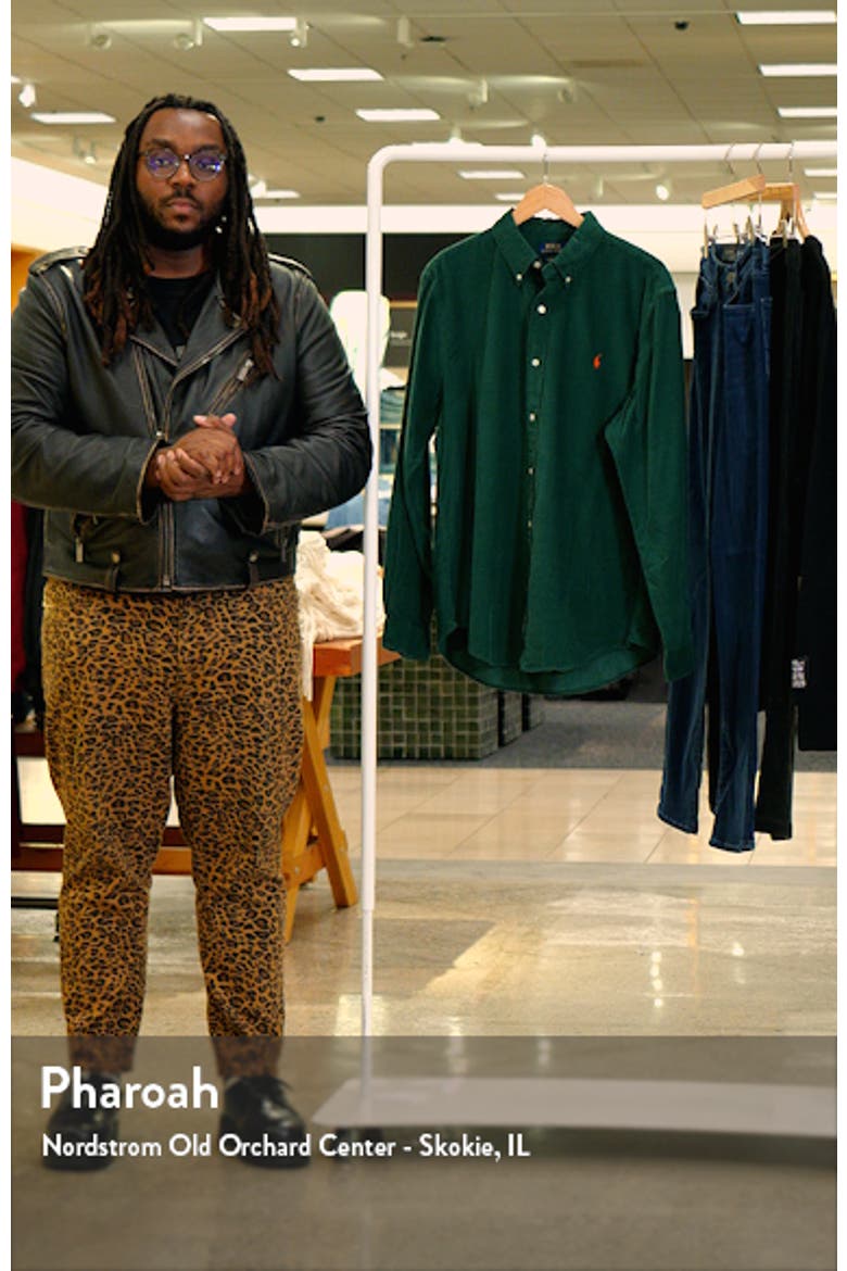 Solid Corduroy Button-Down Shirt video