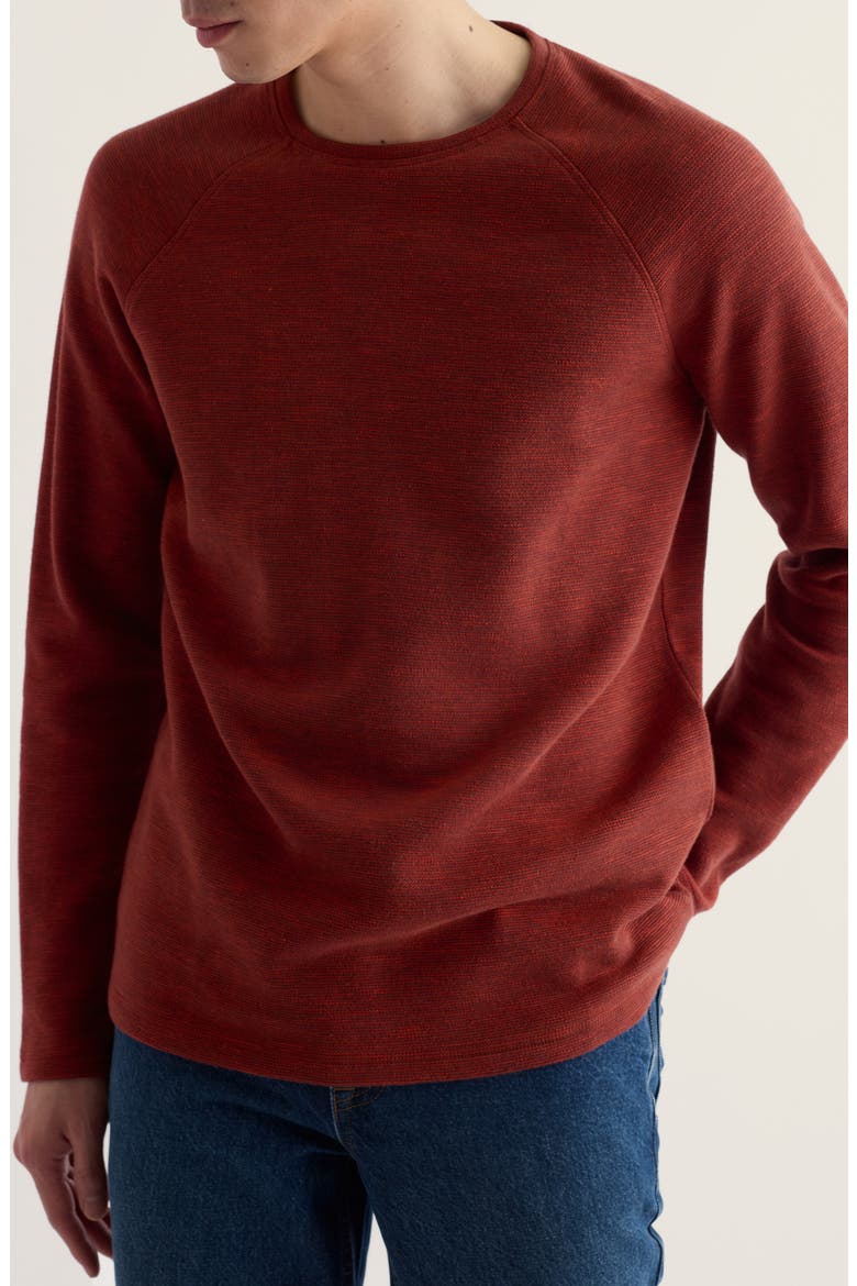 Kerrier Long Sleeve T-Shirt, Main, color, OCEANGOING DARK CINNAMON