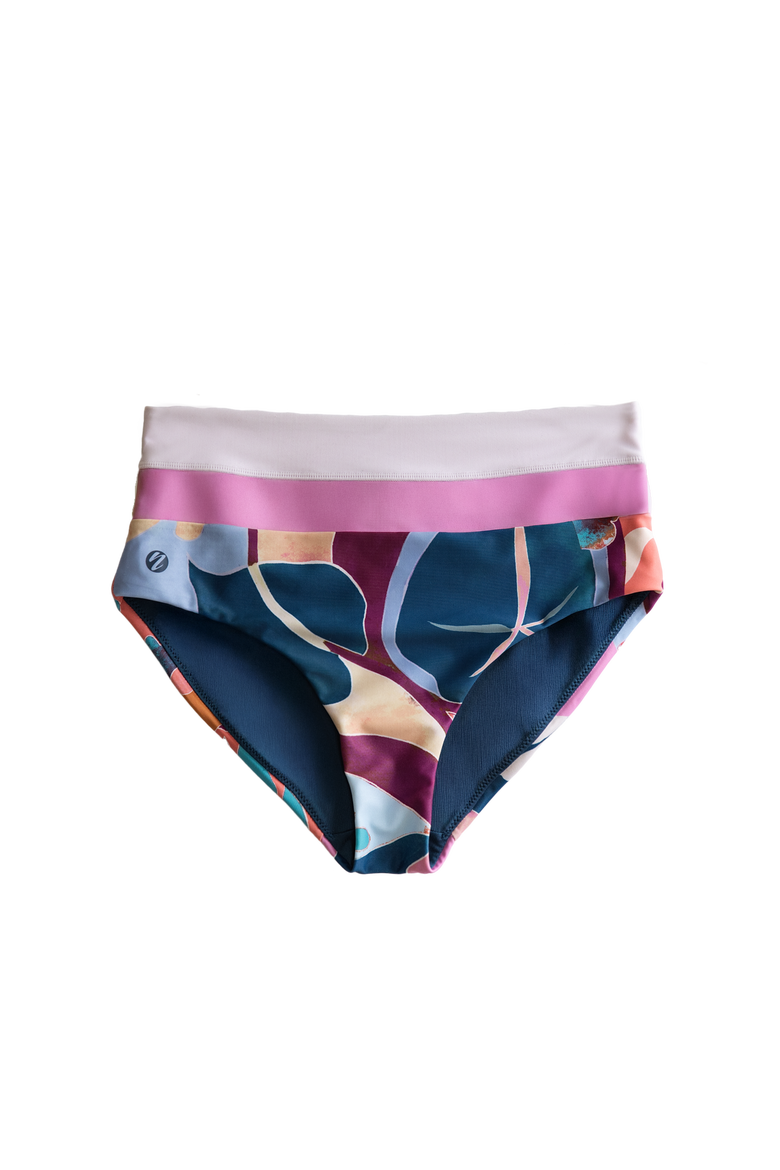 Colorblock Swim Bottom, Alternate, color, Sherbet