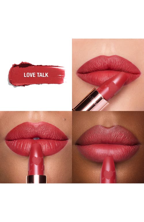 Charlotte Tilbury Pillow Talk Love Effect K.i.s.s.i.n.g. Lipstick In Love Talk