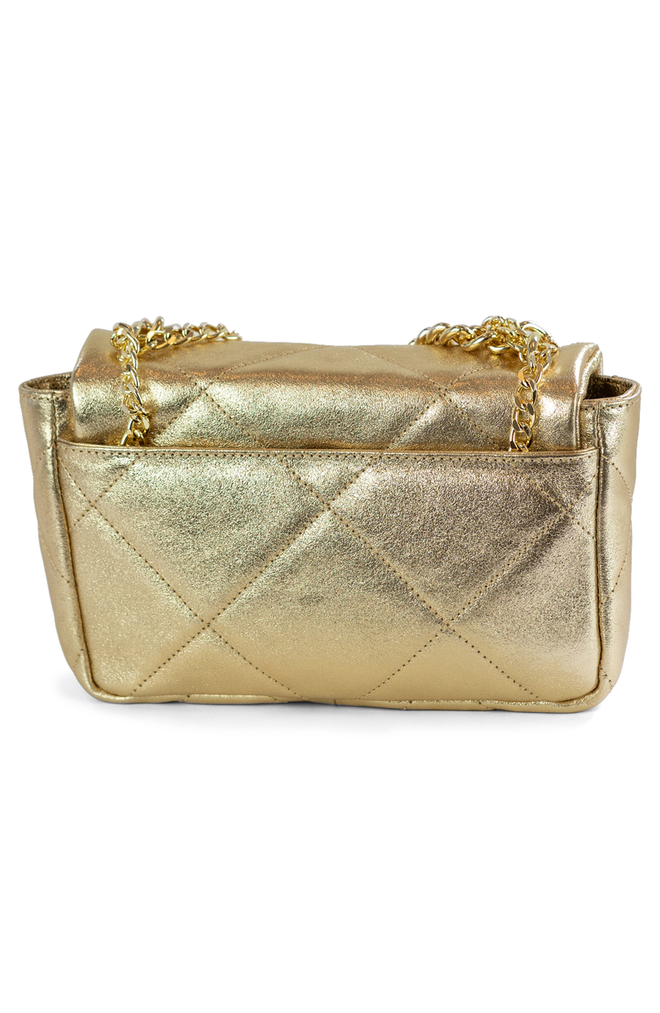 Metallic Quilted Bag
