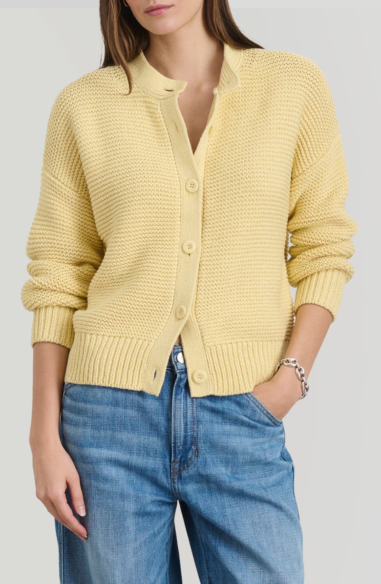 Alex Mill Nico Chunky Cotton Cardigan, Main, color,