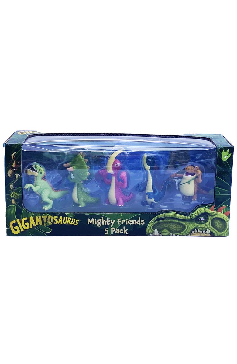 Gigantonarus Mighty Friends 5 Pack Mini 2" Figures, Main, color, 
