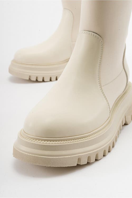 Prologue Shoes Alias Zip Boot In Neutral