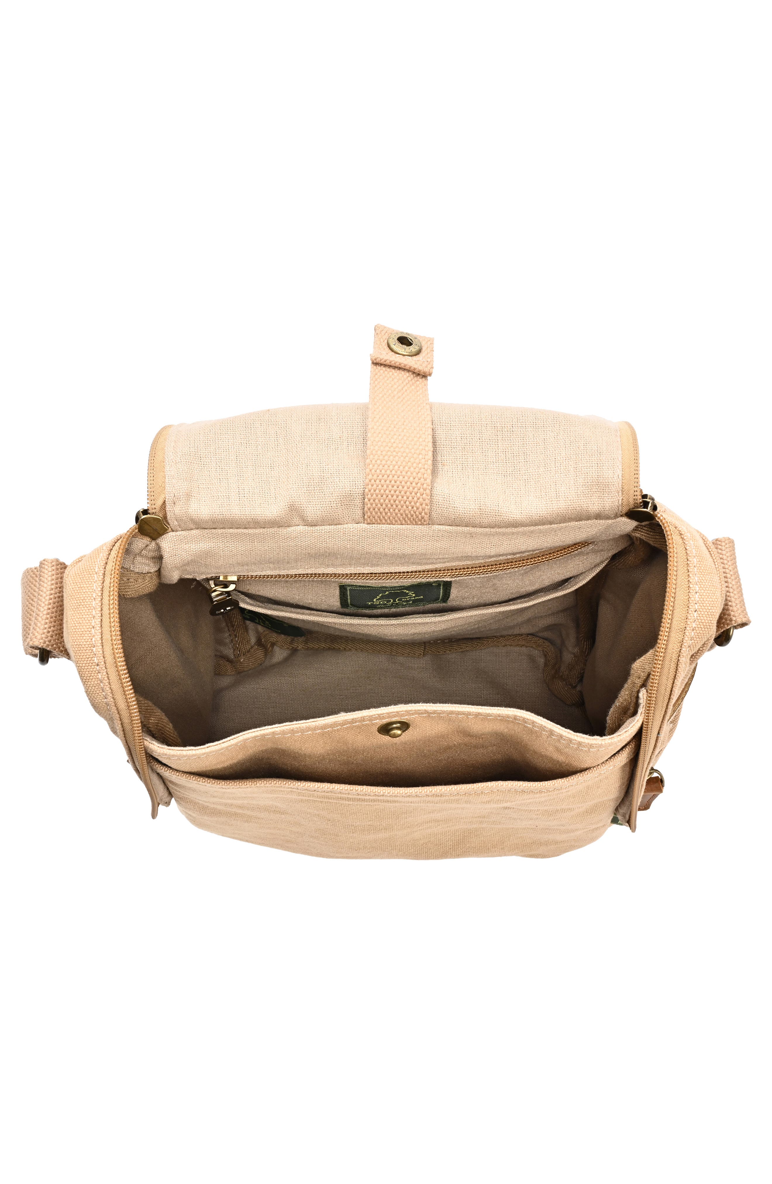 THE SAME DIRECTION Atona Canvas Crossbody Bag, Alternate, color, 