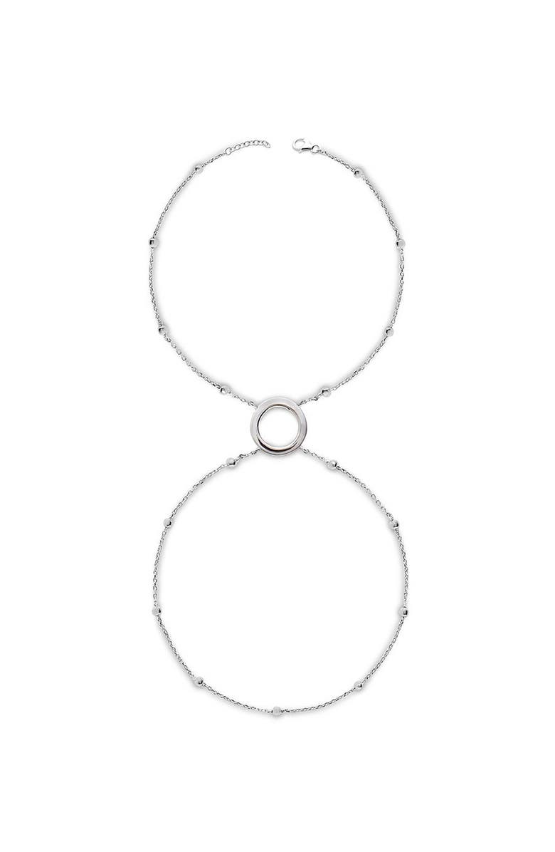 Lucy Quartermaine Art Deco Halo Hand Chain, Main, color,