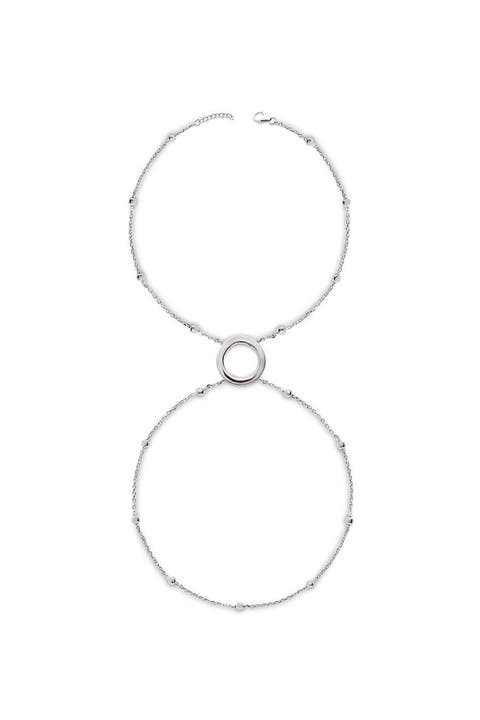 Art Deco Halo Hand Chain
