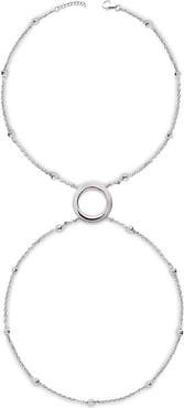 Lucy Quartermaine Art Deco Halo Hand Chain