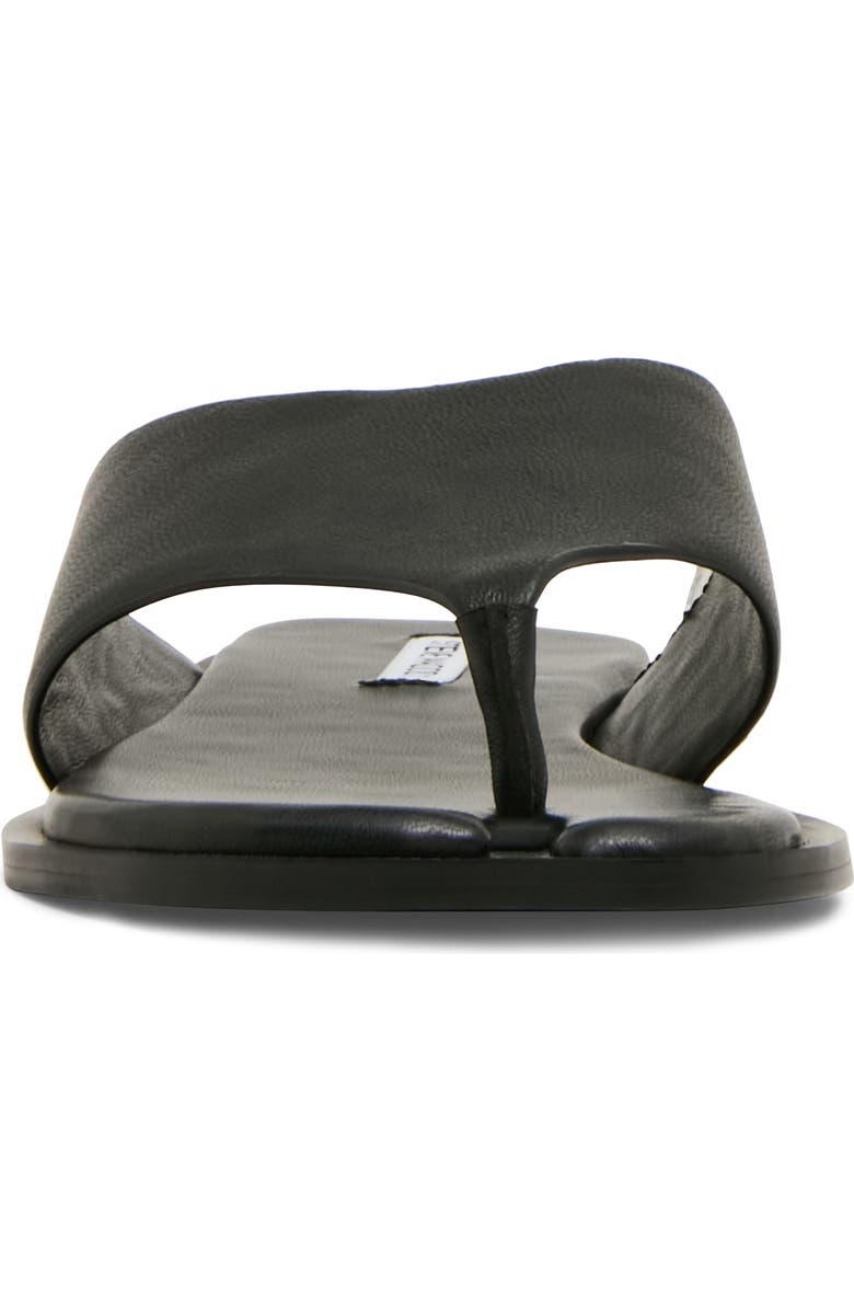 Steve Madden Illia Flip Flop, Alternate, color, Black Leather