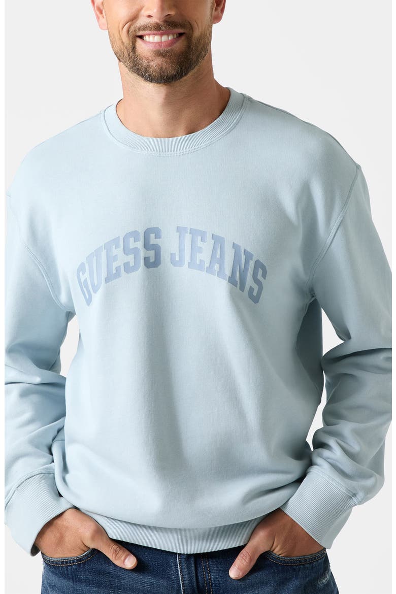 Cotton Crewneck Graphic Sweatshirt, Alternate, color, FB5I-MEDIU