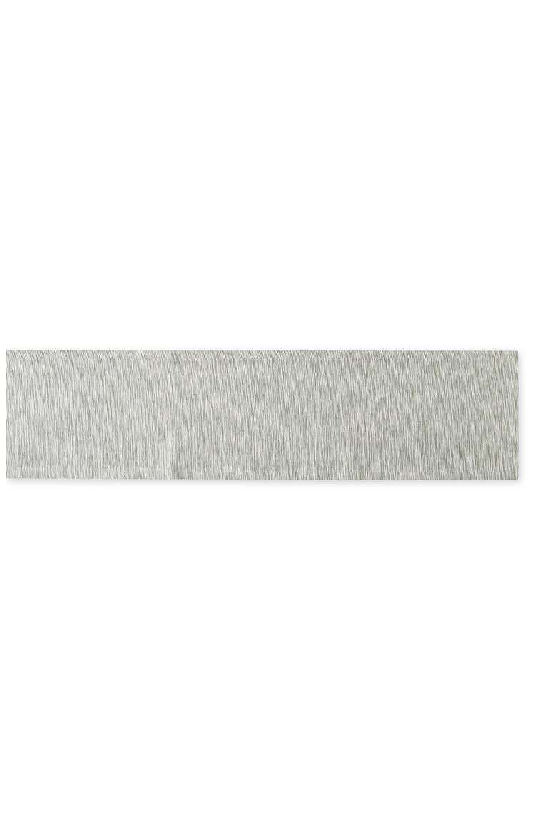 Hedge Green Space Dyed Cotton Table Runner, Main, color, GREEN