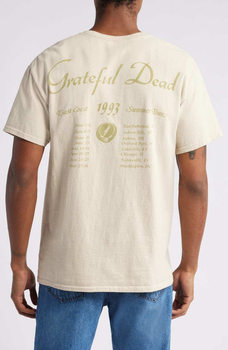 Junk Food Grateful Dead 1993 Graphic T-Shirt, Alternate, color,