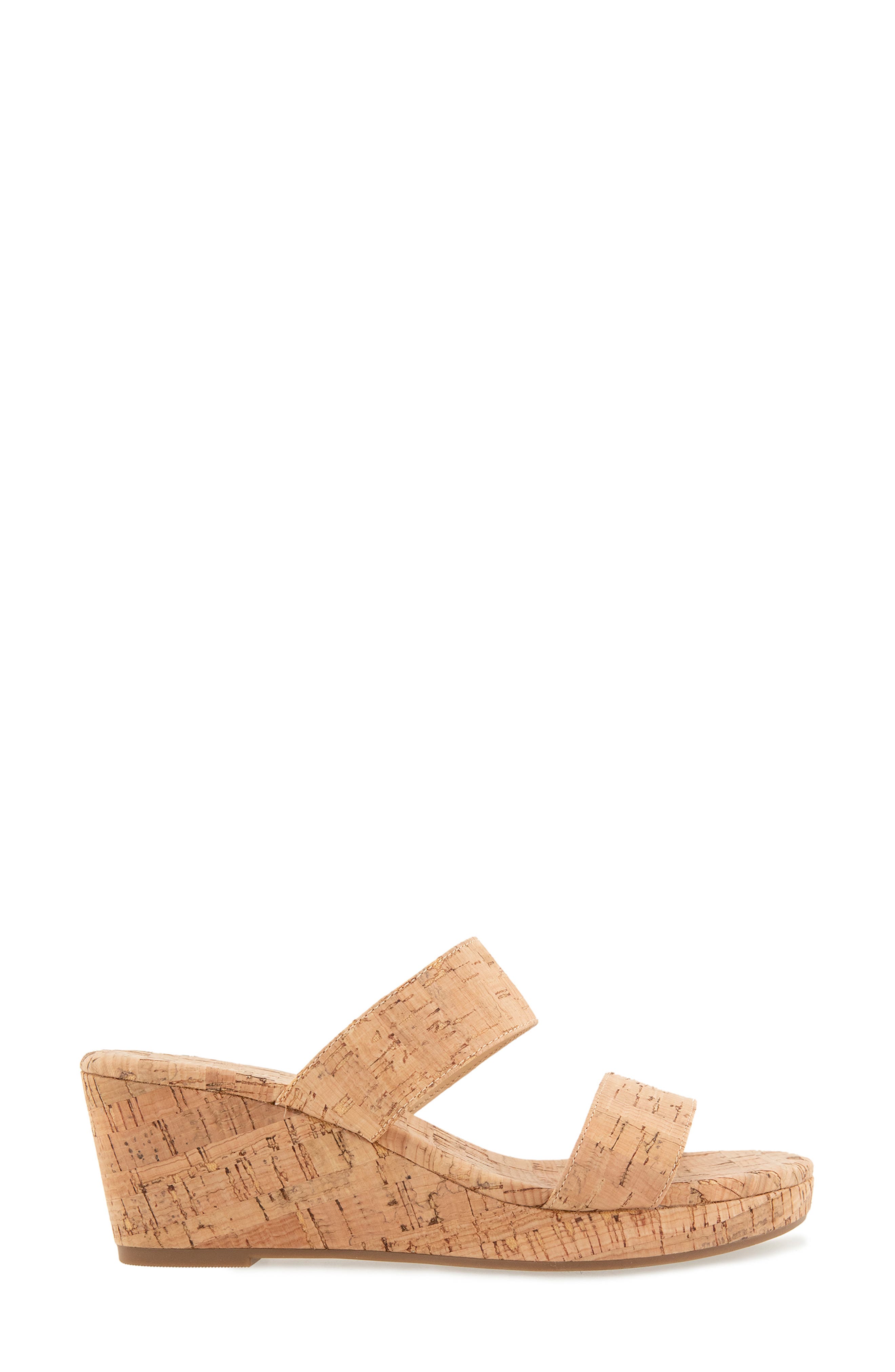 Kensie Jazzlyn Slide Sandal, Alternate, color, Cork