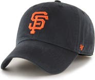'47 Men's '47 Black San Francisco Giants Franchise Logo Fitted Hat