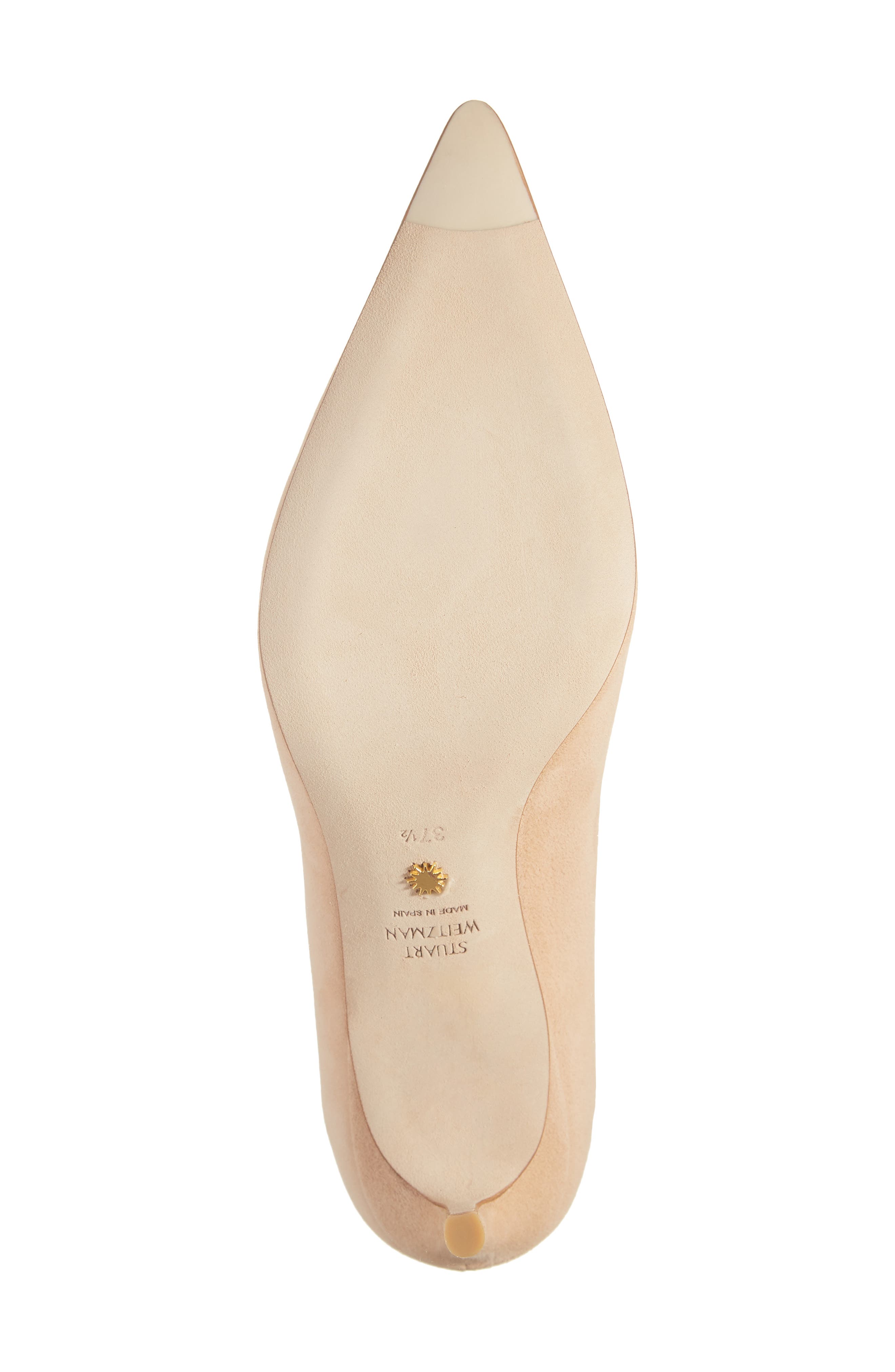 75 Pointed Toe Pump, Alternate, color, ADOBE