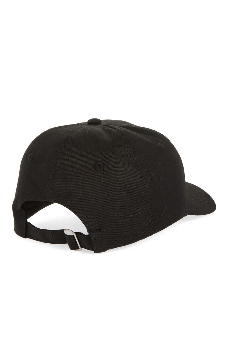 Classic Cotton Baseball Cap, Alternate, color, BLACK