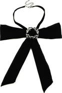 EYE CANDY LOS ANGELES Bow Tie Choker Necklace