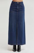 CRESCENT Denim Maxi Skirt