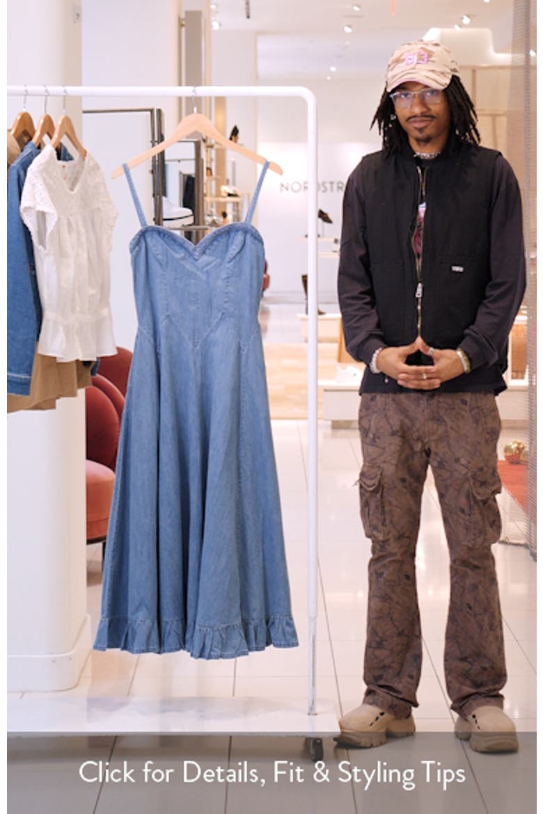 Another Season Denim Midi Dress video