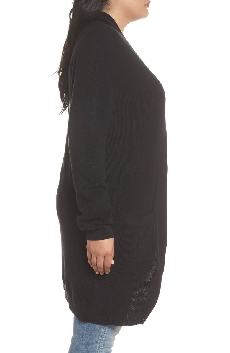 BP. Stitch Curve Hem Cardigan, Alternate, color, 