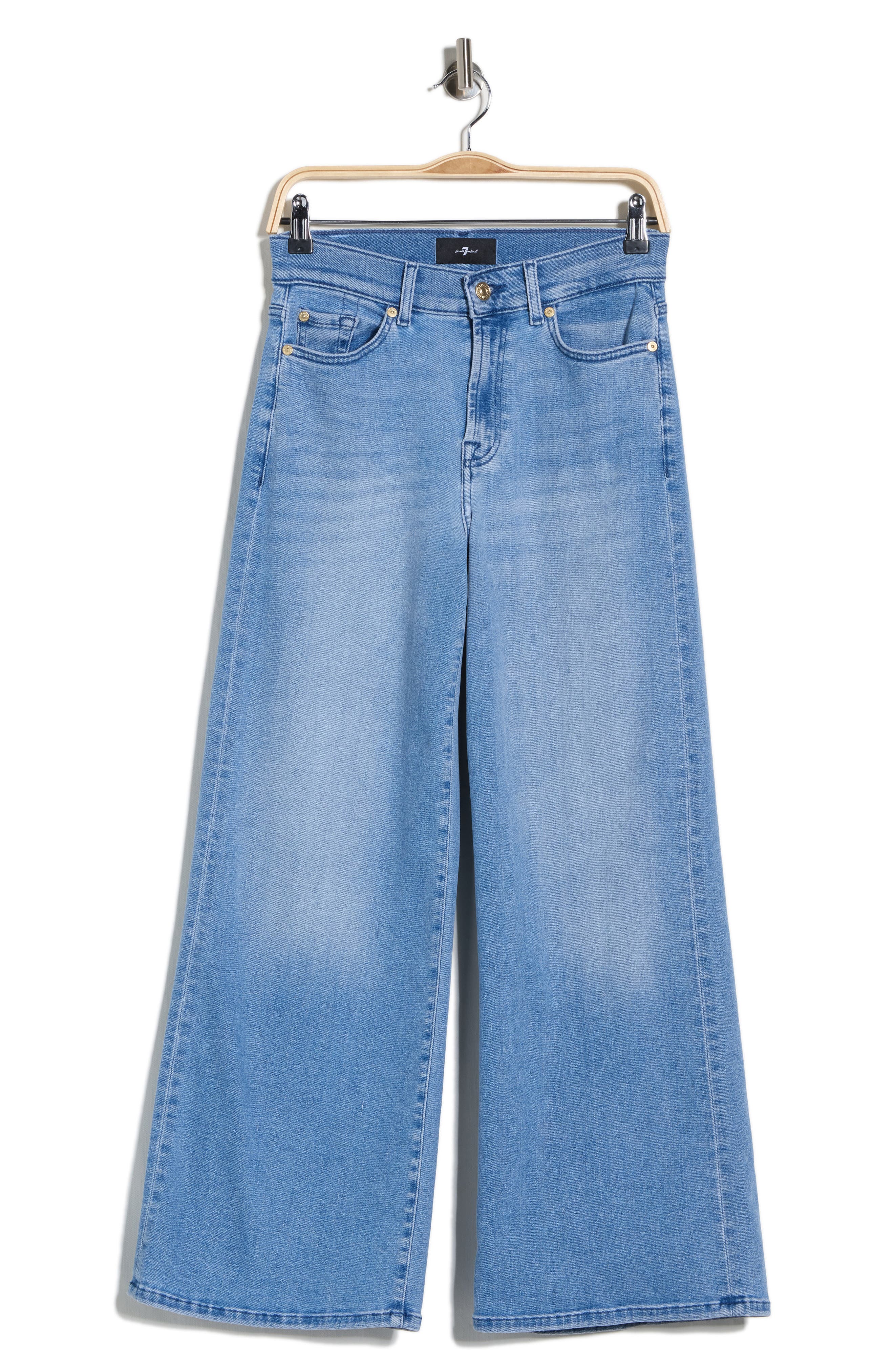 7 For All Mankind Lotta Ankle Wide Leg Jeans