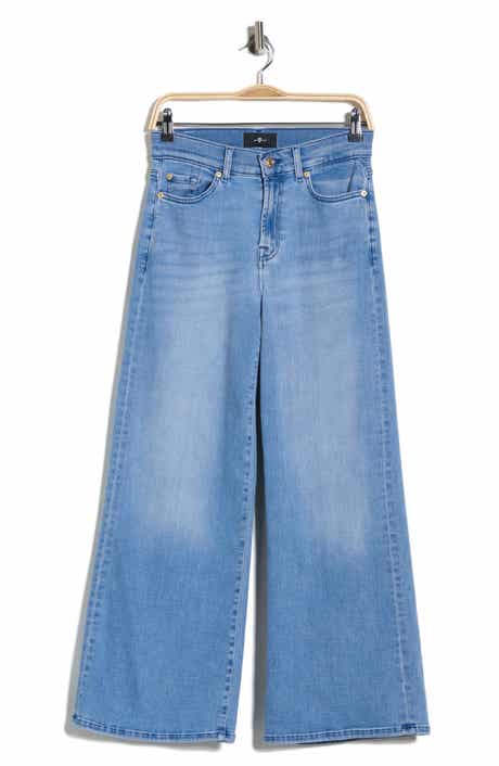 7 For All Mankind Lotta Ankle Wide Leg Jeans