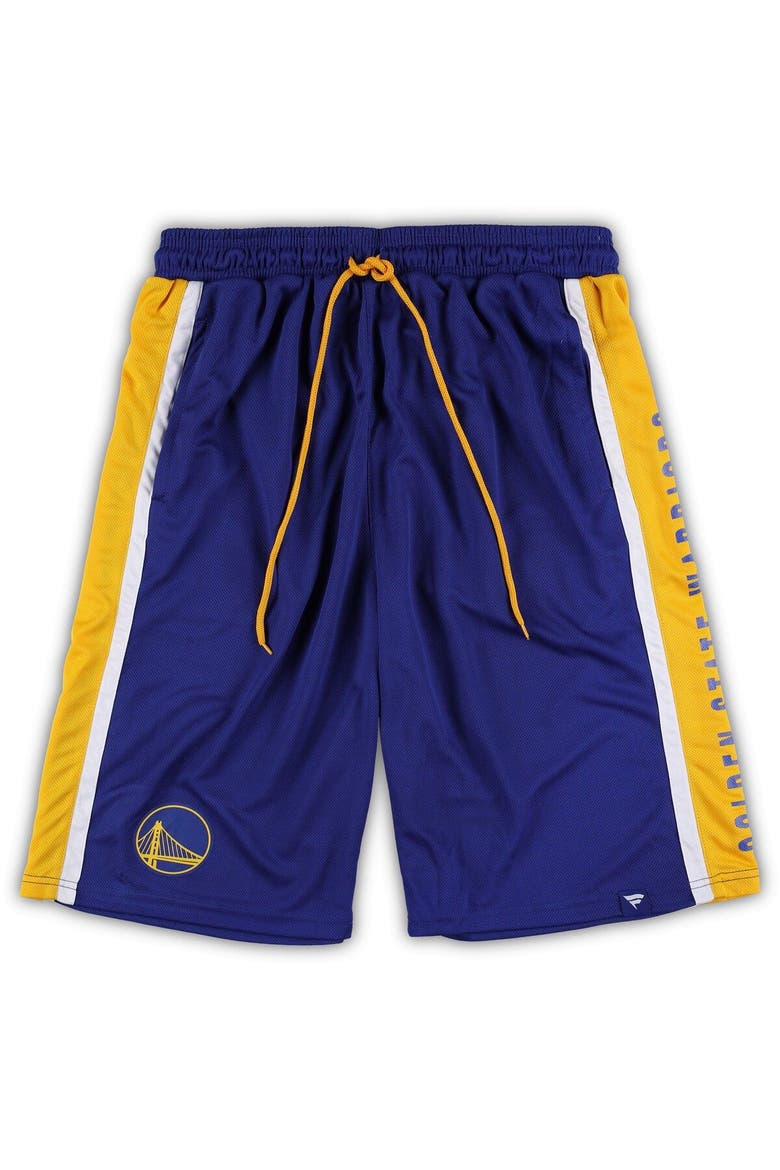 Men's Fanatics Branded Royal Golden State Warriors Big & Tall Referee Iconic Mesh Shorts, Main, color, Royal