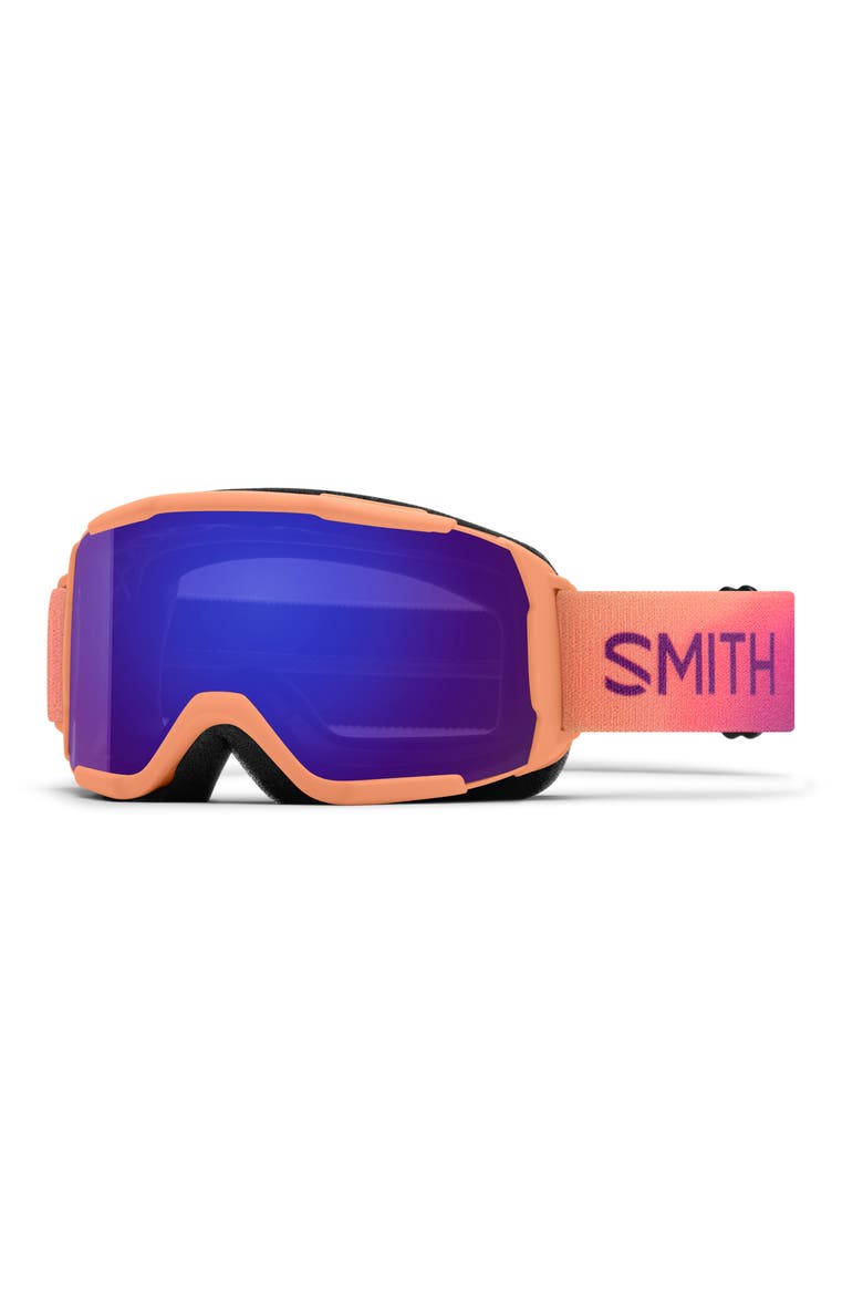 Showcase Over the Glass 145mm ChromaPop™ Snow Goggles, Main, color, ARCTIC APRICOT DAYDREAM