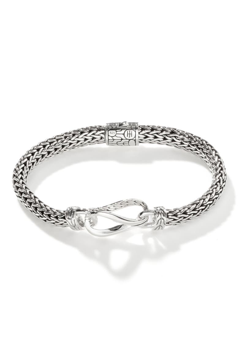 Small Asli Chain 6.5mm Bracelet, Main, color, SILVER