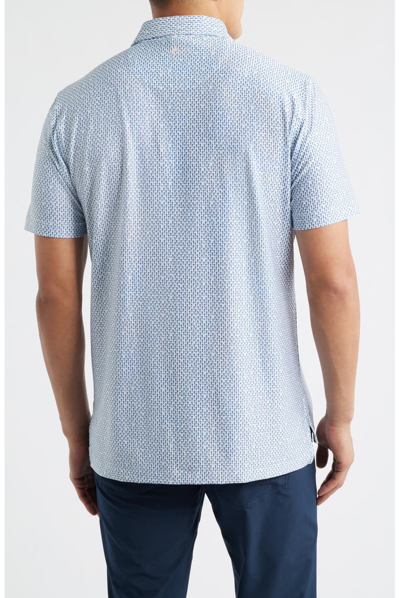 Casino Night Performance Jersey Polo, Alternate, color, WHITE