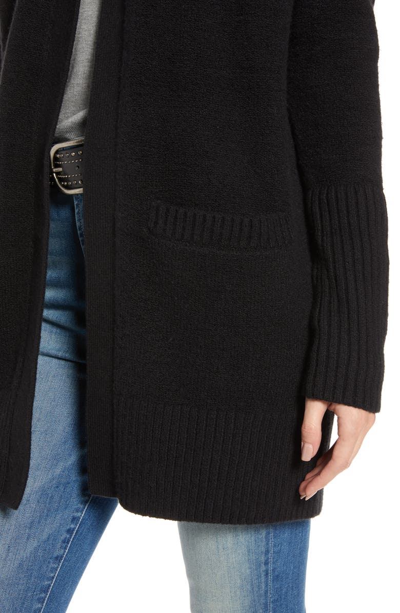 Treasure & Bond Throw-On Cotton & Wool Blend Cardigan, Alternate, color,