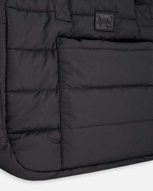 Deux Par Deux Diaper Bag In Black