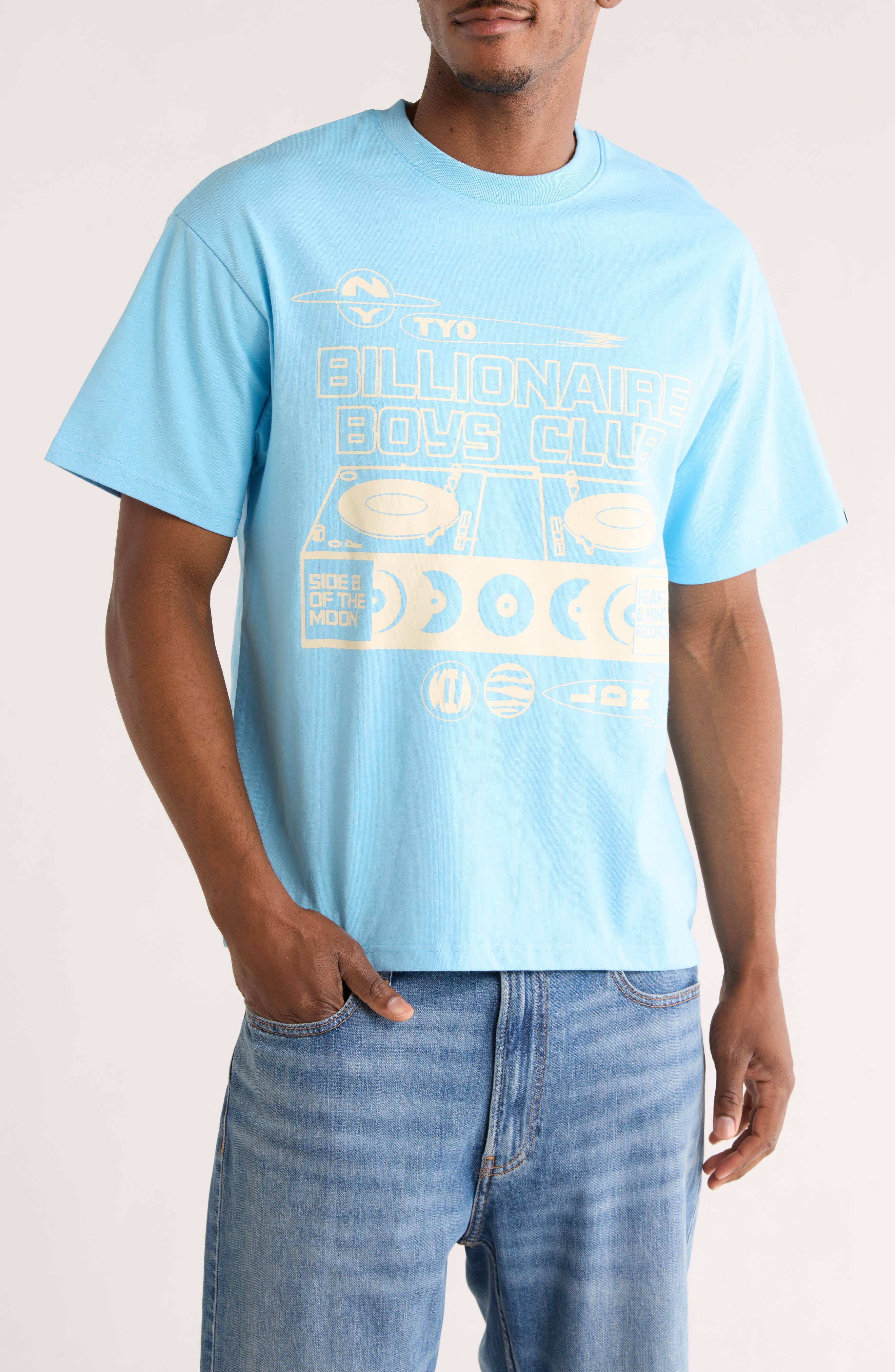 Billionaire Boys Club BB Side Crop Graphic T-Shirt