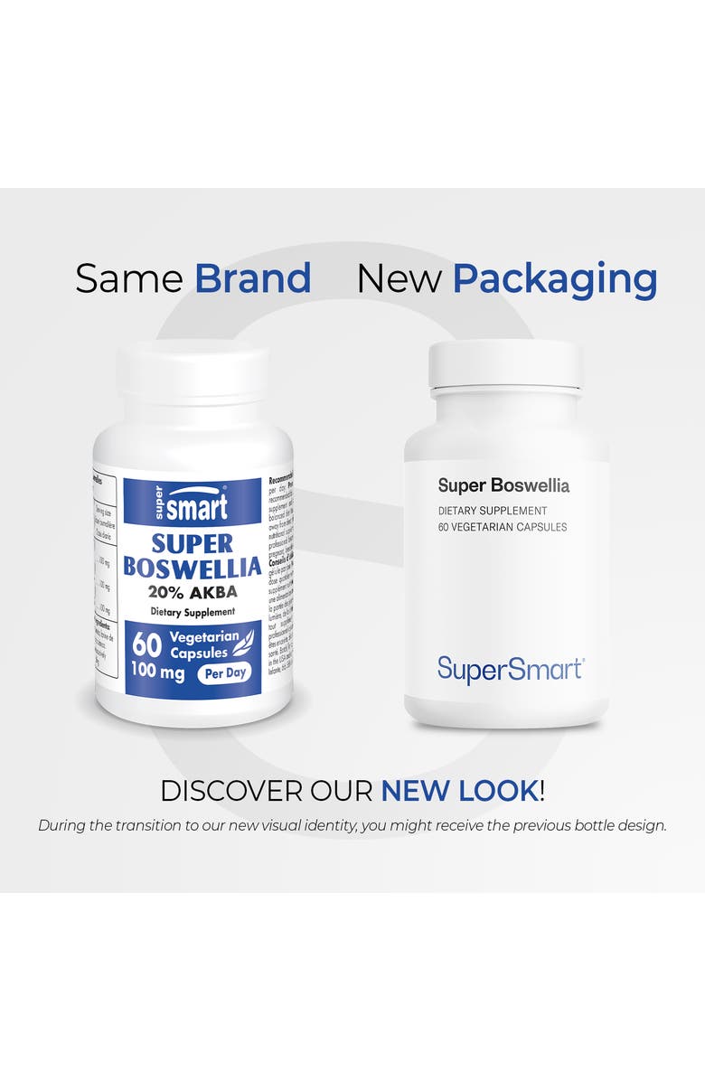 SuperSmart Super Boswellia Extract 100mg, Alternate, color, NO COLOR