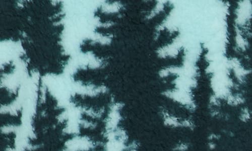 Marika Blair Faux Shearling Zip Jacket In Blue