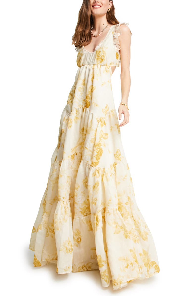 yellow slinky maxi dress Yellow Maxi Dress - Vixen Maxi Dress - Lemon