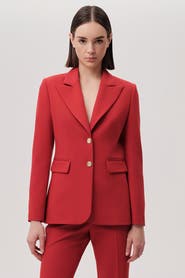 Exquise Shirt Collar Tailored Jacket