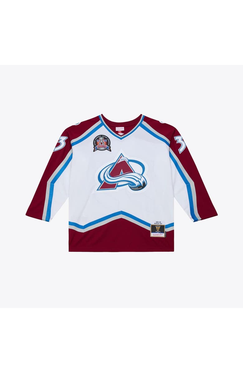 Mitchell & Ness Men's Mitchell & Ness Patrick Roy White Colorado Avalanche 1995 Power Play Jersey, Main, color, White