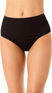 Anne Cole Women
s Live In Color Textured High Waist Swim Bottom
