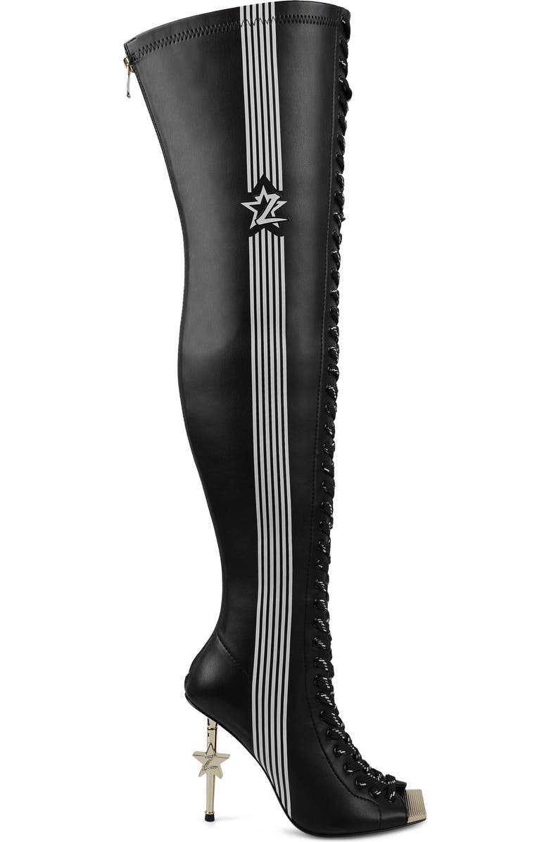 ZIGI Champ Over the Knee Boot, Alternate, color, Black