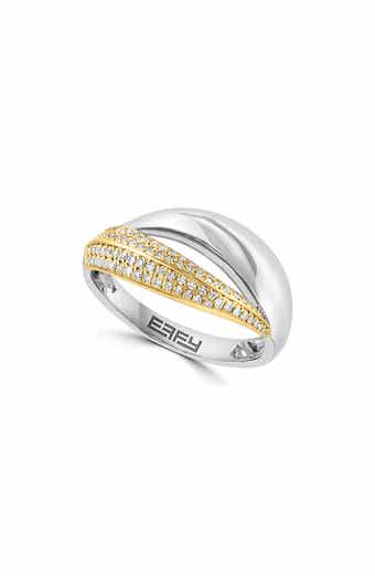 EFFY Two-Tone Pavé Diamond Ring - 0.28ct.