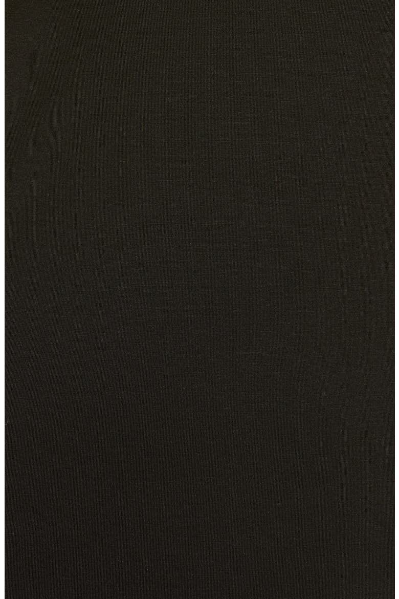 Basic Knit Nightgown, Alternate, color, BLACK