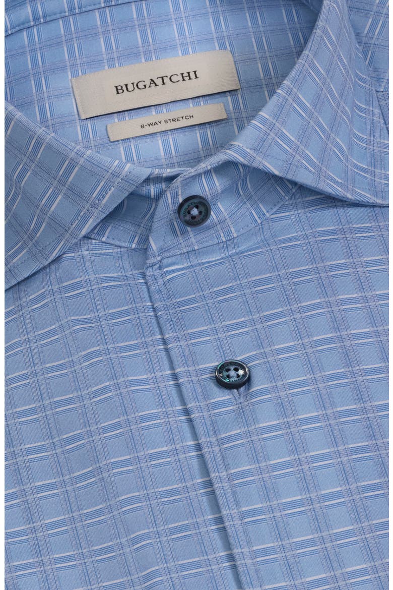 Devon OoohCotton® Grid Button-Up Shirt, Alternate, color, AIR BLUE